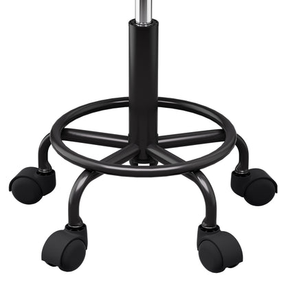 Artiss Salon Stool Swivel Height Adjustable Round Barber Spa Chair Black Tristar Online