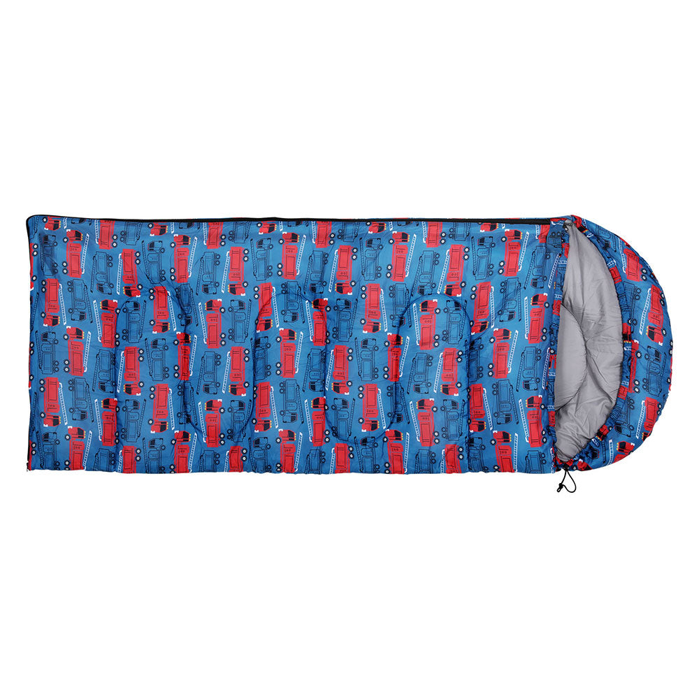 Weisshorn Sleeping Bag Kids Single Bags 180cm Thermal Camping Hiking Blue Tristar Online