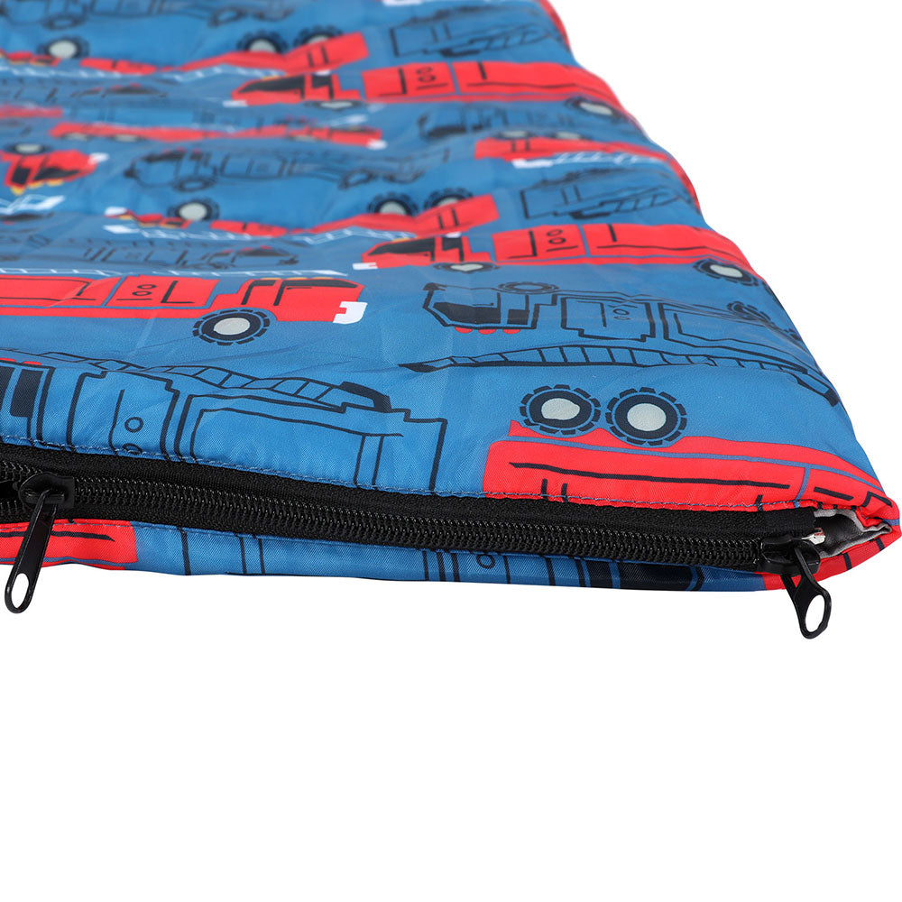Weisshorn Sleeping Bag Kids Single Bags 180cm Thermal Camping Hiking Blue Tristar Online