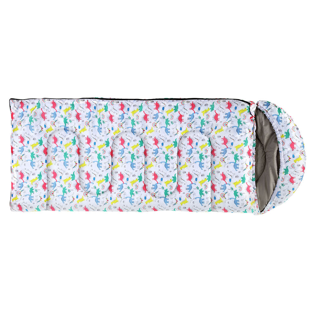 Weisshorn Sleeping Bag Kids Single Bags 180cm Thermal Camping Hiking White Tristar Online