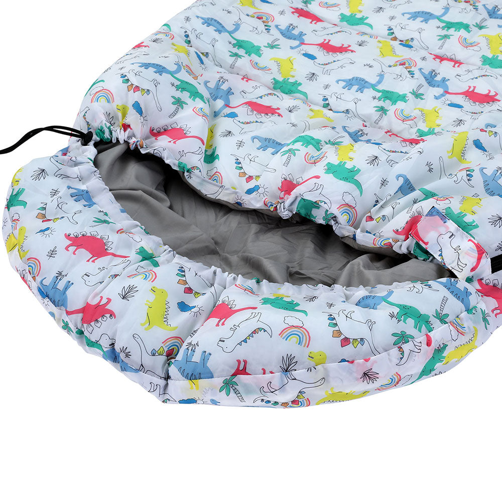 Weisshorn Sleeping Bag Kids Single Bags 180cm Thermal Camping Hiking White Tristar Online