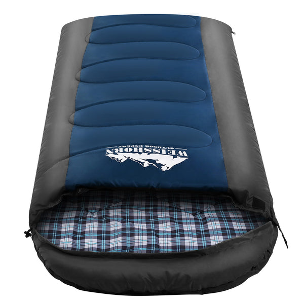 Weisshorn Sleeping Bag Camping Hiking Tent Winter Outdoor Comfort 0 Degree Navy Tristar Online