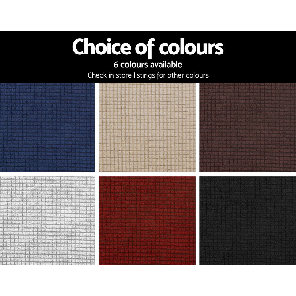 Artiss High Stretch Sofa Cover Couch Lounge Protector Slipcovers 3 Seater Grey Tristar Online