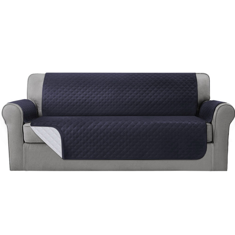 Artiss Sofa Cover Quilted Couch Covers 100% Water Resistant 4 Seater Dark Grey Tristar Online