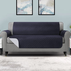Artiss Sofa Cover Quilted Couch Covers 100% Water Resistant 4 Seater Dark Grey Tristar Online
