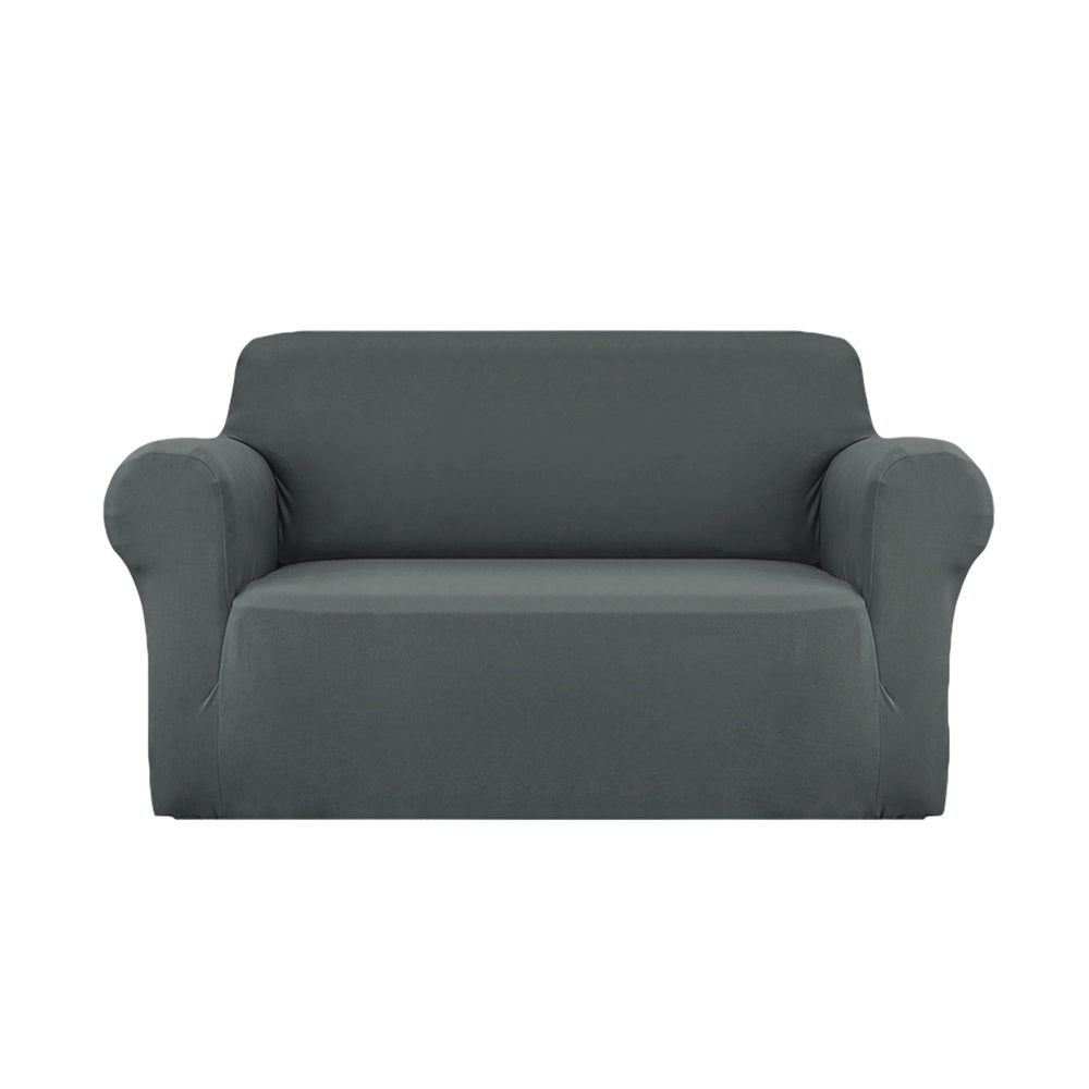 Artiss Sofa Cover Elastic Stretchable Couch Covers Grey 2 Seater Tristar Online