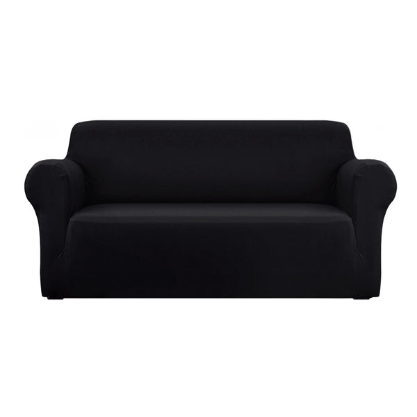 Artiss Sofa Cover Elastic Stretchable Couch Covers Black 3 Seater Tristar Online