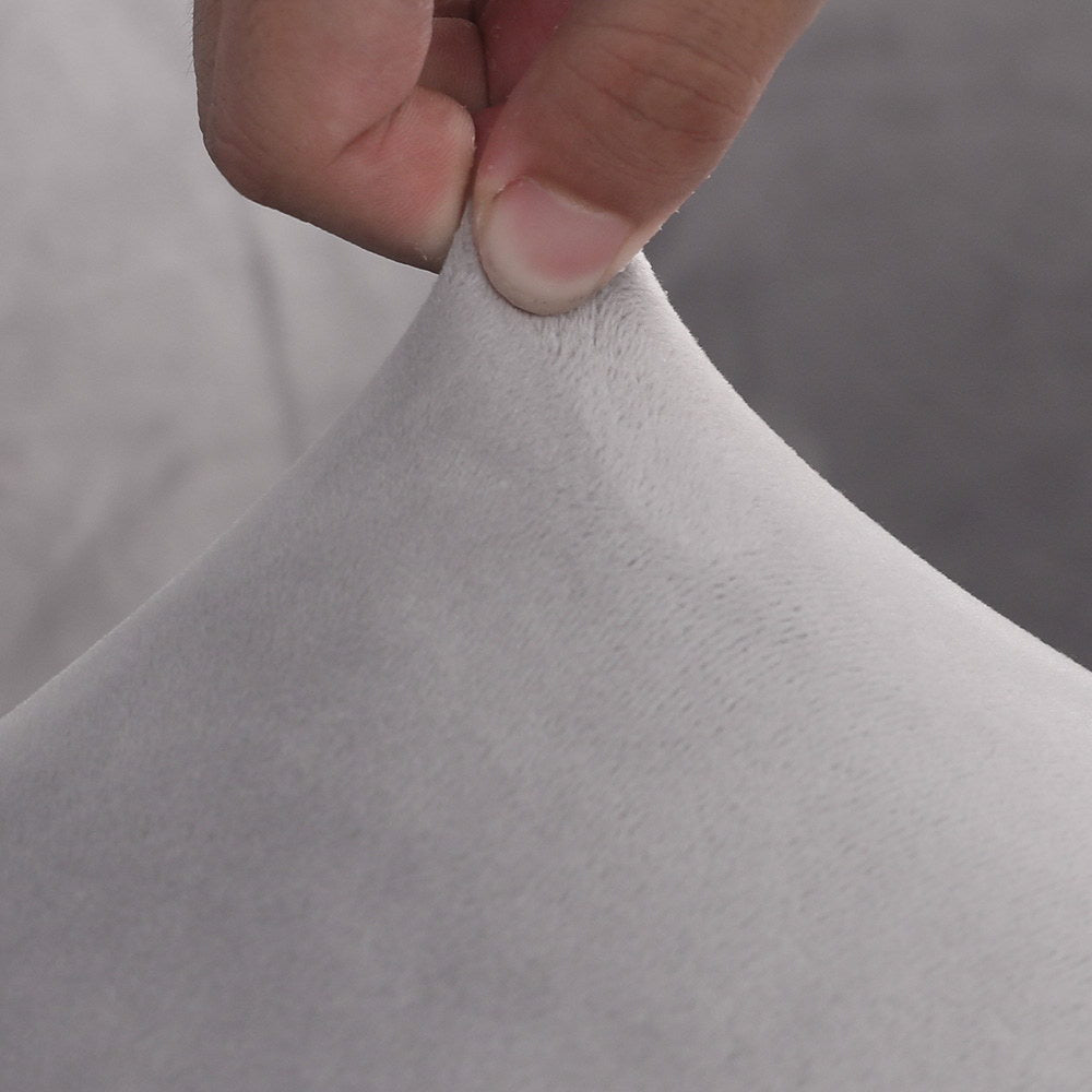 Artiss Velvet Sofa Cover Plush Couch Cover Lounge Slipcover 2 Seater Grey Tristar Online