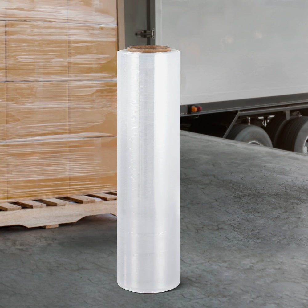 400MX50CM Stretch Film Shrink Wrap Rolls Protect Package Material Home Warehouse Tristar Online