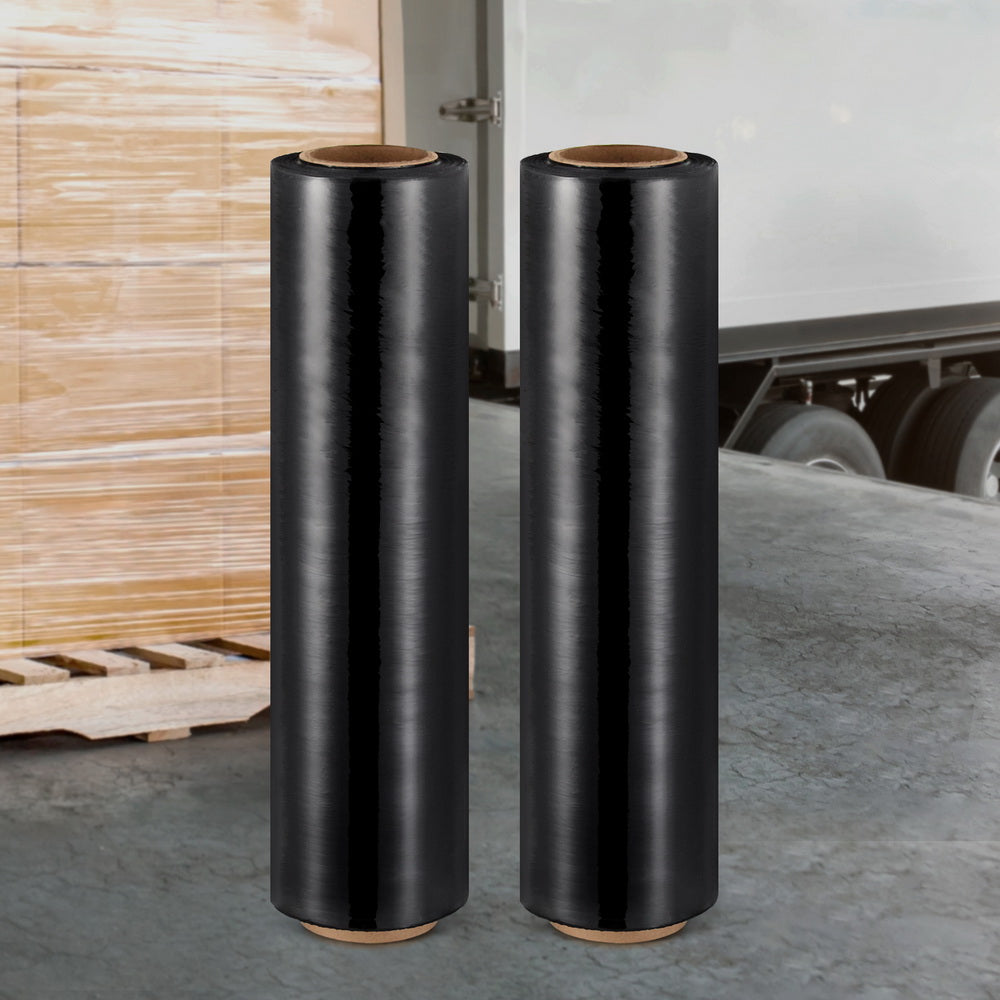 400Mx50CM Stretch Film 2Pcs Shrink Wrap Rolls Package Material Home Warehouse Tristar Online