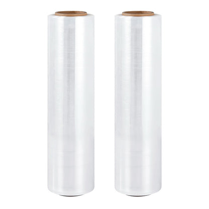 400m 2pcs Stretch Film Shrink Wrap Rolls Protect Package Material Home Warehouse Tristar Online