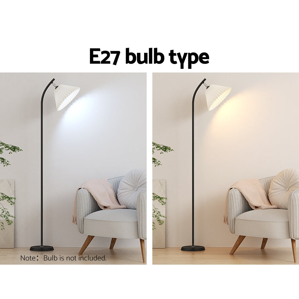 Artiss Floor Lamp Modern Light Stand LED Home Room Office Black White Shade Tristar Online