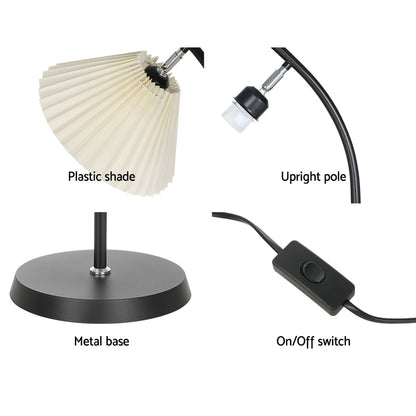 Artiss Floor Lamp Modern Light Stand LED Home Room Office Black White Shade Tristar Online
