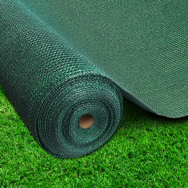 Instahut 90% Sun Shade Cloth Shadecloth Sail Roll Mesh 1.83x20m 195gsm Green Tristar Online