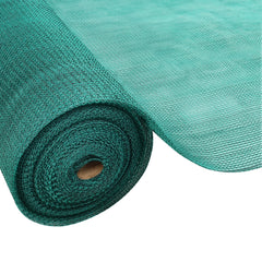 Instahut 3.66x20m 50% UV Shade Cloth Shadecloth Sail Garden Mesh Roll Outdoor Green Tristar Online
