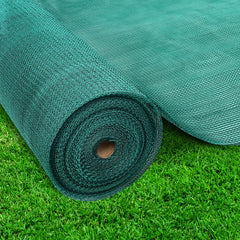 Instahut 3.66x20m 50% UV Shade Cloth Shadecloth Sail Garden Mesh Roll Outdoor Green Tristar Online
