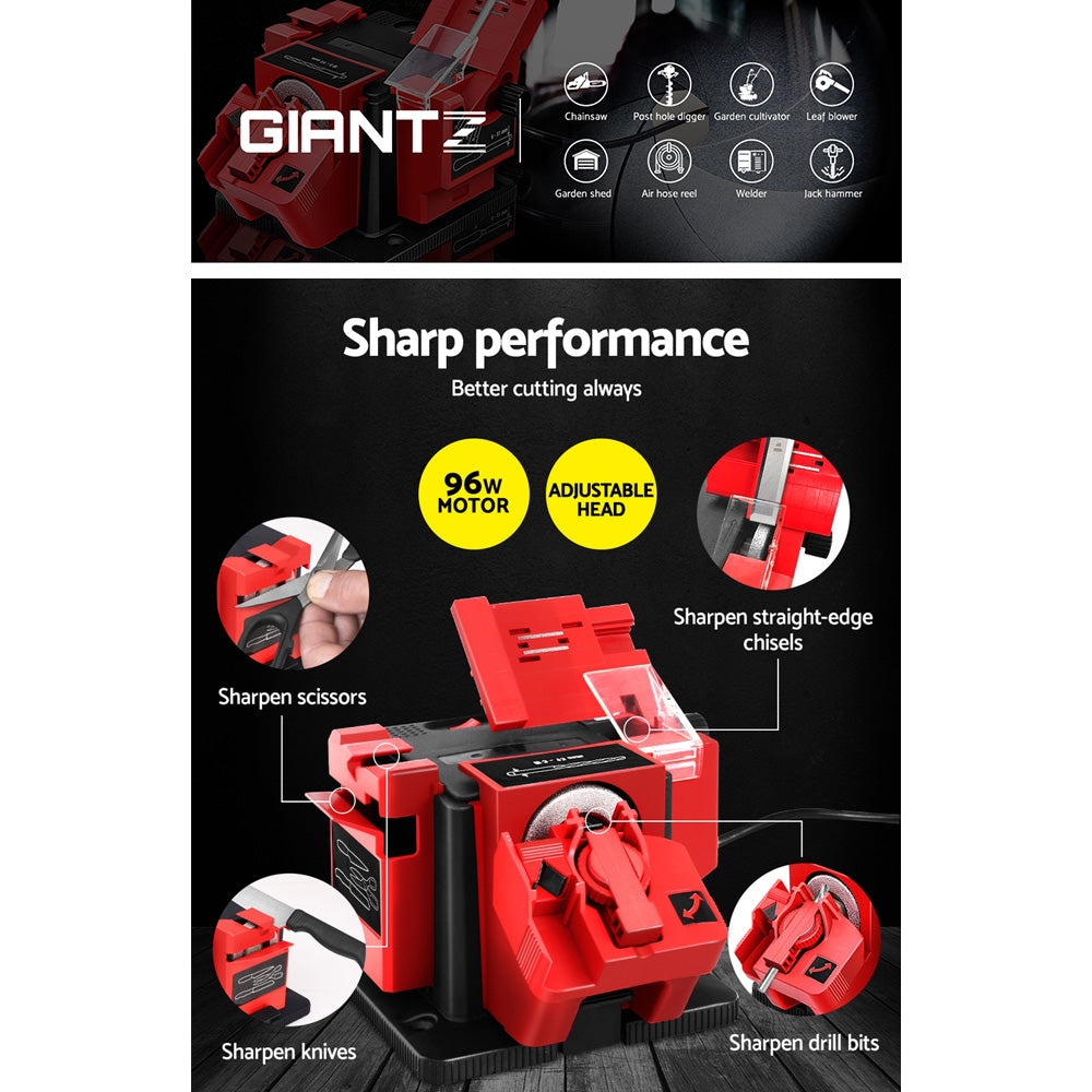 GIANTZ Electric Multi Tool Sharpener Function Drill Bit Knife Scissors Chisel Tristar Online