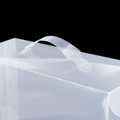 Artiss Set of 20 Clear Shoe Box Foldable Transparent Shoe Storage Stackable Case Tristar Online