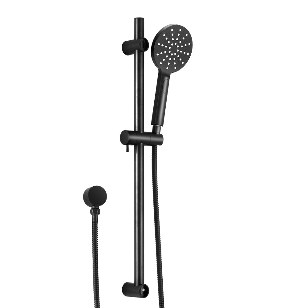 Handheld Shower Head Wall Holder 4.7'' High Pressure Adjustable 3 Modes Black Tristar Online