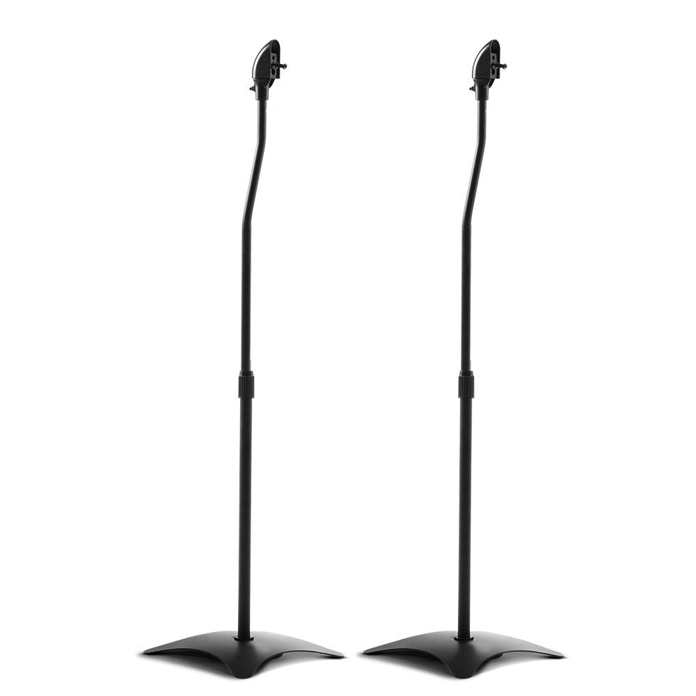 Set of 2 112CM Surround Sound Speaker Stand - Black Tristar Online