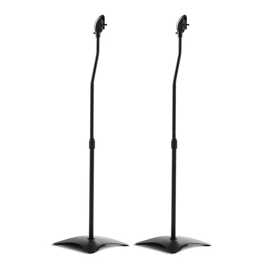 Set of 2 112CM Surround Sound Speaker Stand - Black Tristar Online