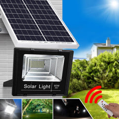 LED Solar Lights Street Flood Light Remote Outdoor Garden Security Lamp 60W Tristar Online