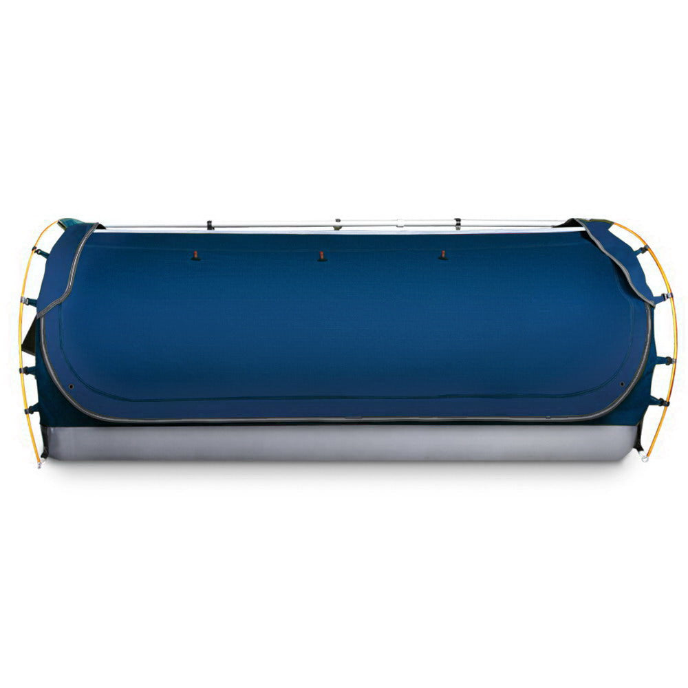 Weisshorn Double Swag Camping Swags Canvas Free Standing Dome Tent Dark Blue Tristar Online