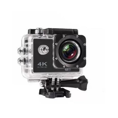 4K Ultra HD 30FPS WiFi Sports Action Camera - Black Trion