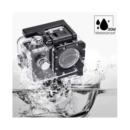 4K Ultra HD 30FPS WiFi Sports Action Camera - Black Trion