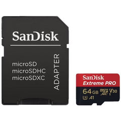 SanDisk Extreme Pro MicroSD 64GB Memory Card Sandisk