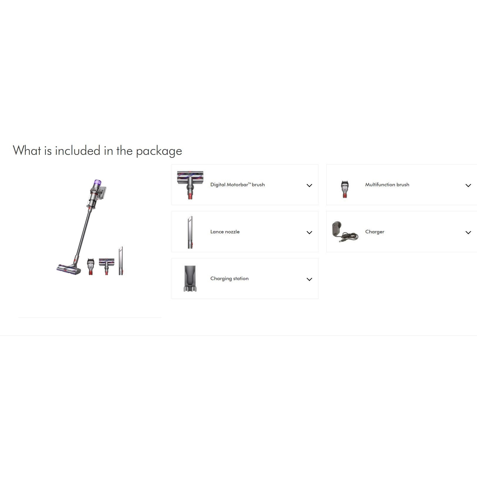 Dyson V15 Detect Cordless Vacuum Cleaner - Silver (Opened Never Used) Dyson