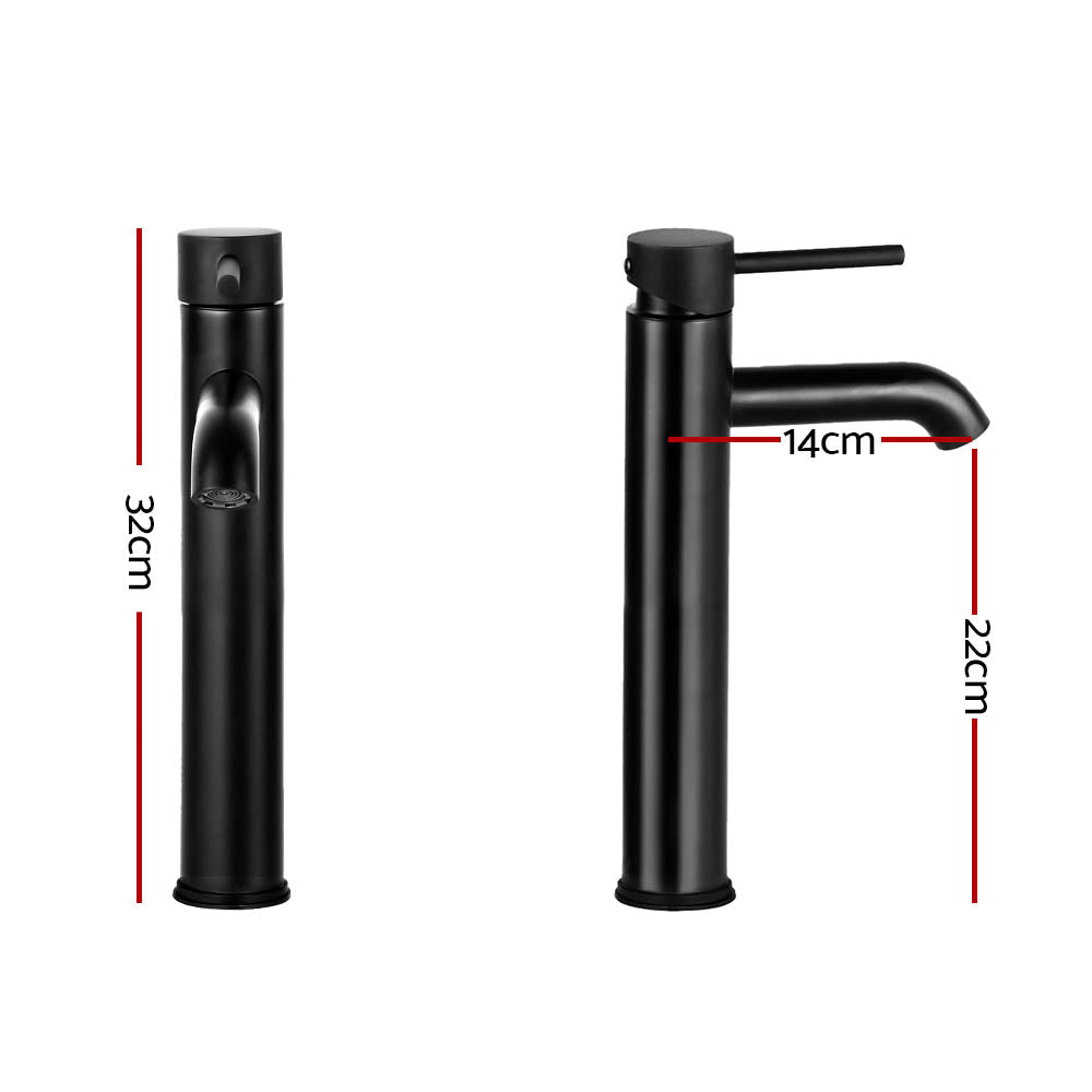 Cefito Basin Mixer Tap Faucet Black Tristar Online