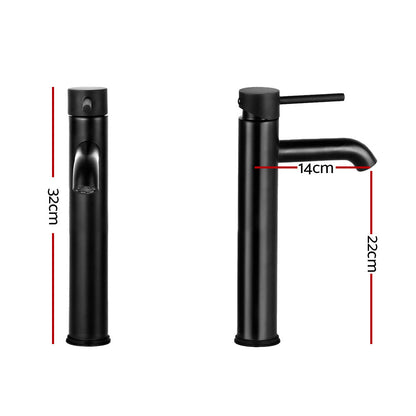 Cefito Basin Mixer Tap Faucet Black Tristar Online