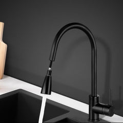Cefito Pull-out Mixer Faucet Tap - Black Tristar Online