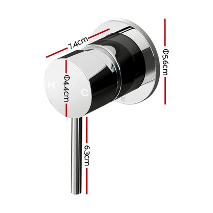 Cefito Bathroom Mixer Shower Wall Tap Faucet Basin Sink Bathtub Brass Chrome Tristar Online