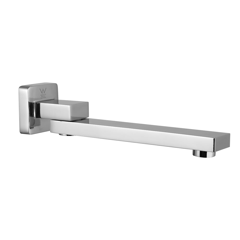 Cefito Bathroom Tap Wall Bath Spout 180 Swivel Bathtub Shower Square Chrome Tristar Online