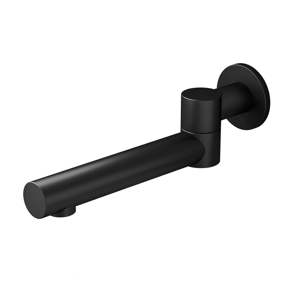 Cefito Bathroom Tap Wall Bath Spout 180 Swivel Bathtub Shower Mixer Round Black Tristar Online