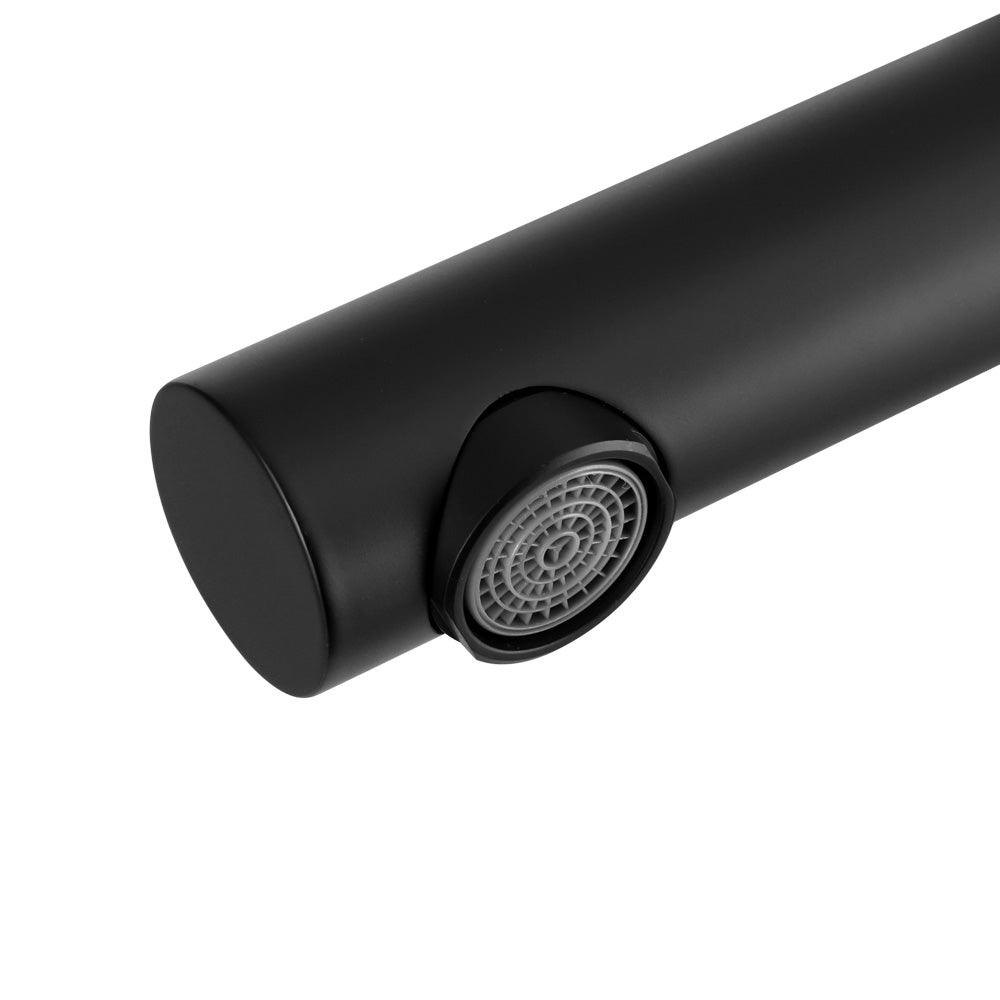 Cefito Bathroom Tap Wall Bath Spout 180 Swivel Bathtub Shower Mixer Round Black Tristar Online