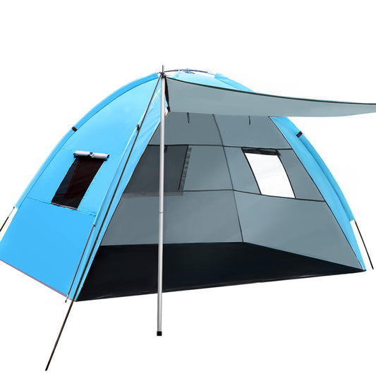 Weisshorn Camping Tent Beach Tents Hiking Sun Shade Shelter Fishing 2-4 Person Tristar Online
