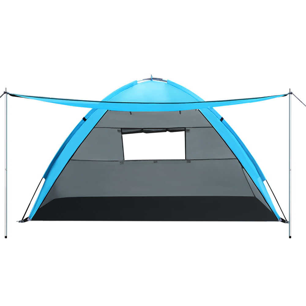 Weisshorn Camping Tent Beach Tents Hiking Sun Shade Shelter Fishing 2-4 Person Tristar Online