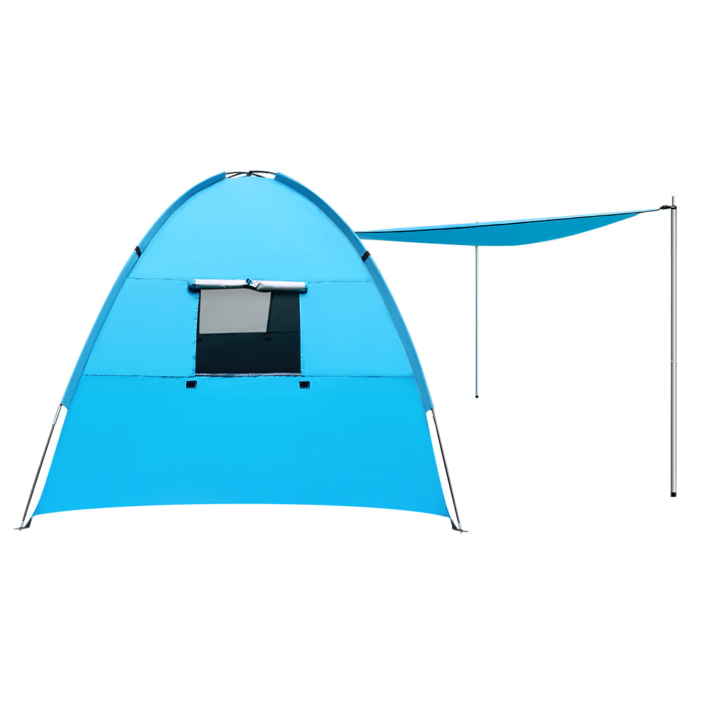 Weisshorn Camping Tent Beach Tents Hiking Sun Shade Shelter Fishing 2-4 Person Tristar Online