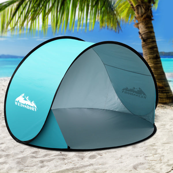 Weisshorn Pop Up Beach Tent Camping Portable Sun Shade Shelter Fishing Tristar Online