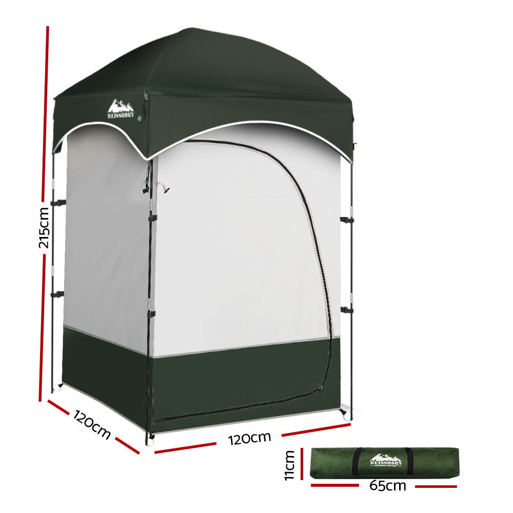 Weisshorn Shower Tent Outdoor Camping Portable Changing Room Toilet Ensuite Tristar Online