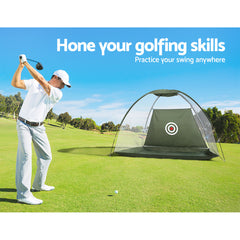 Everfit Golf Practice Net And Training Mat Driving Range Target Hitting Mat Tristar Online