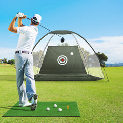 Everfit Golf Practice Net And Training Mat Driving Range Target Hitting Mat Tristar Online