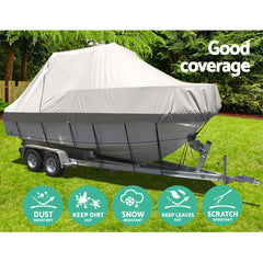 Seamanship 19-21ft Boat Cover Trailerable Jumbo 600D Marine Heavy Duty Tristar Online