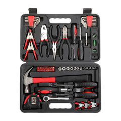 Giantz 70pcs Hand Tool Kit Set Box Household Automotive Repair Workshop w/Case Tristar Online