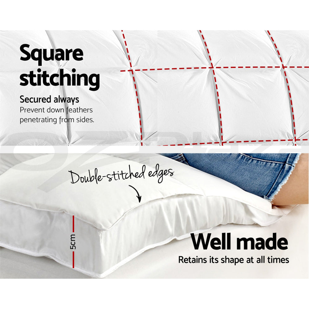 Giselle King Mattress Topper Bamboo Fibre Pillowtop Protector Tristar Online