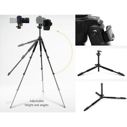 Weifeng 173cm Professional Ball Head Tripod Digital Camera Tristar Online