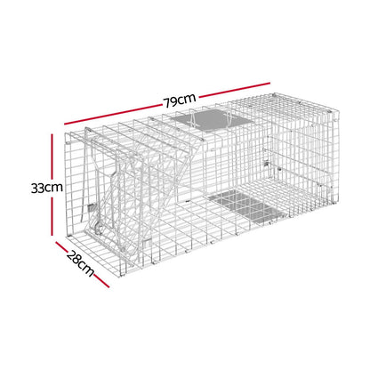 Gardeon Animal Trap Humane Possum Cage Live Animal Catch Rabbit Cat Hare Fox Tristar Online